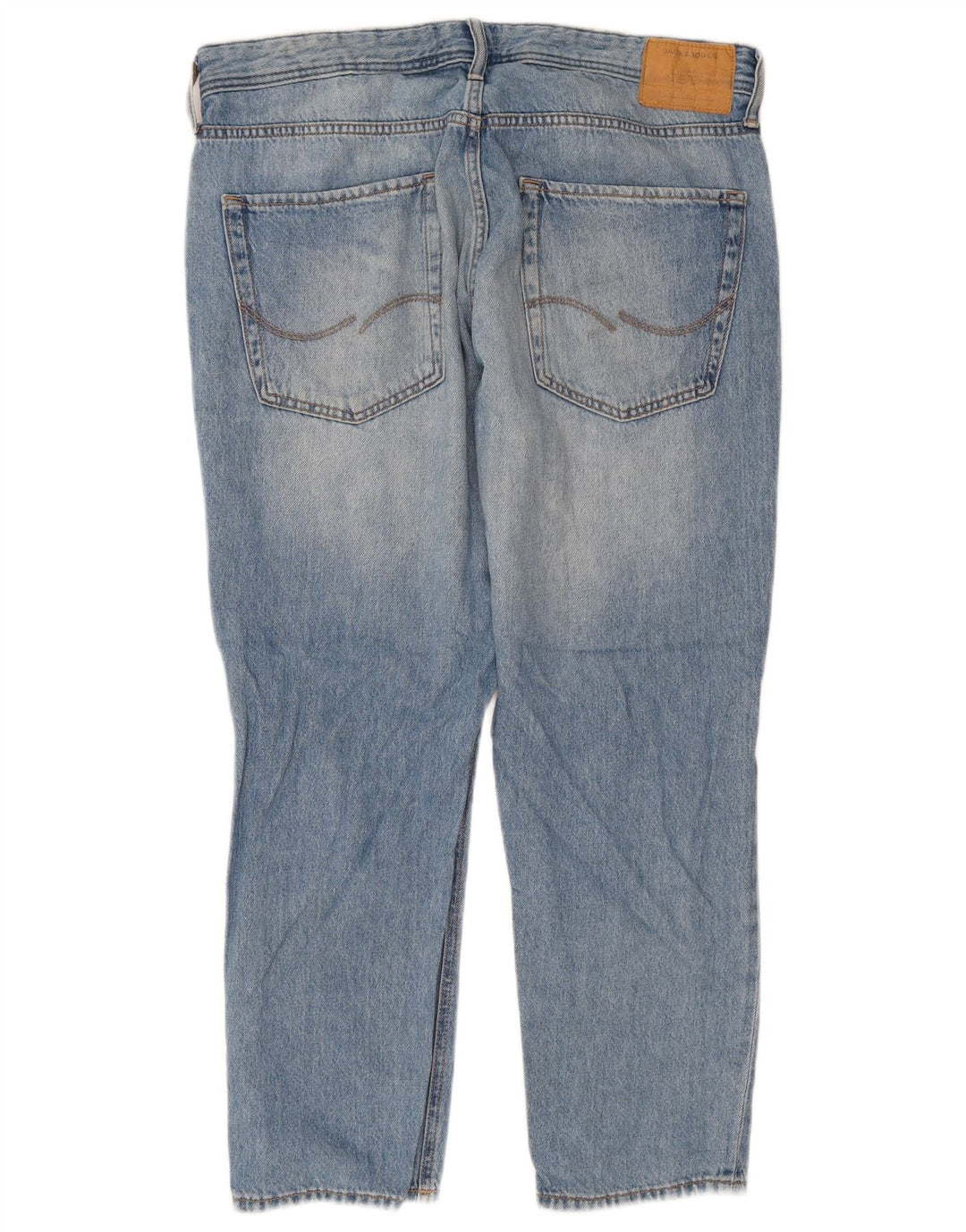 Jack & Jones Herren Distressed Slim Jeans W36 L28 Blaue Baumwolle