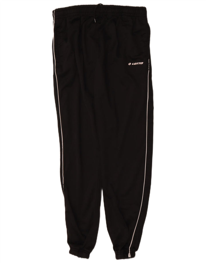 Lotto Herren-Trainingshose, Jogginghose, XL, Schwarz, Polyester