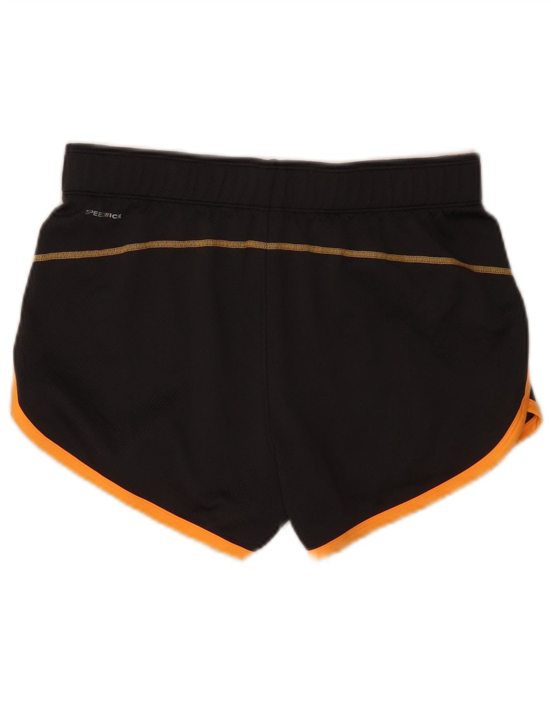 Reebok Damen Sportshorts UK 12 Mittelgraues Polyester