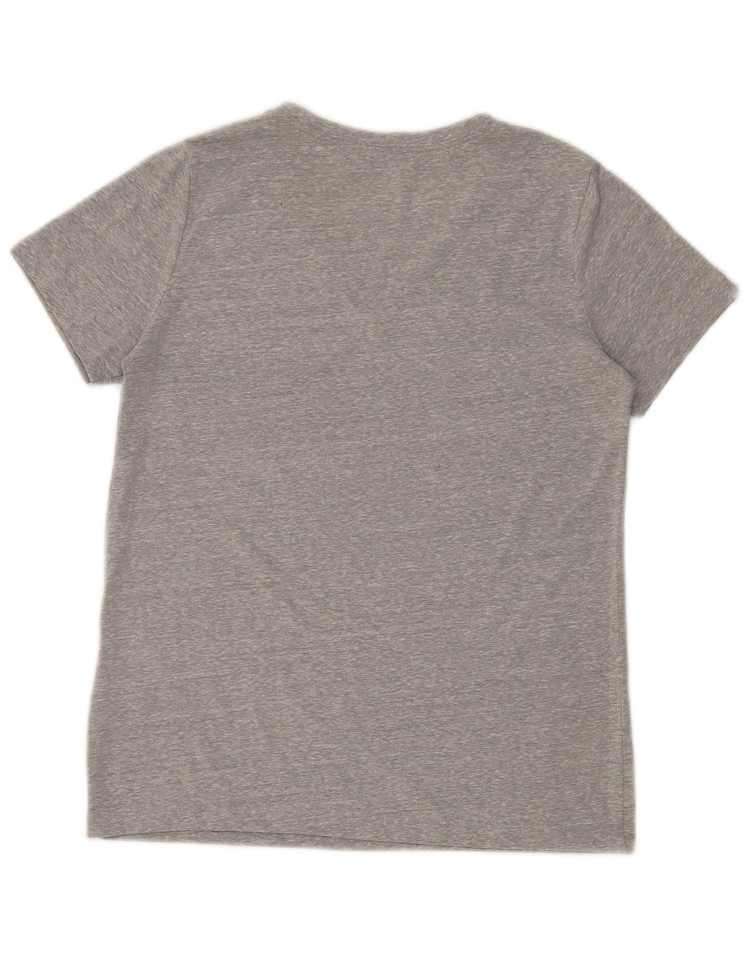 Converse Womens Classic Fit T-Shirt Top UK 10 Small Grau meliert