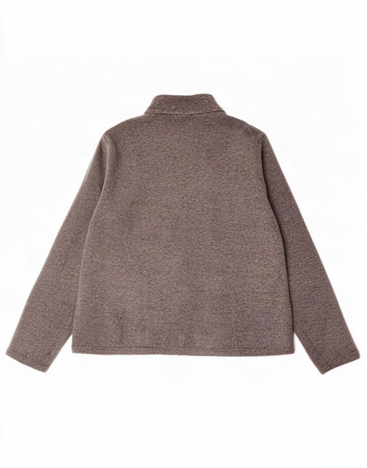 Marks & Spencer Damen Fleecejacke UK 14 Mittelgrau