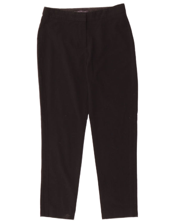 Marks & Spencer Damen Slim Anzughose UK 8 Small W26 L26 Schwarz