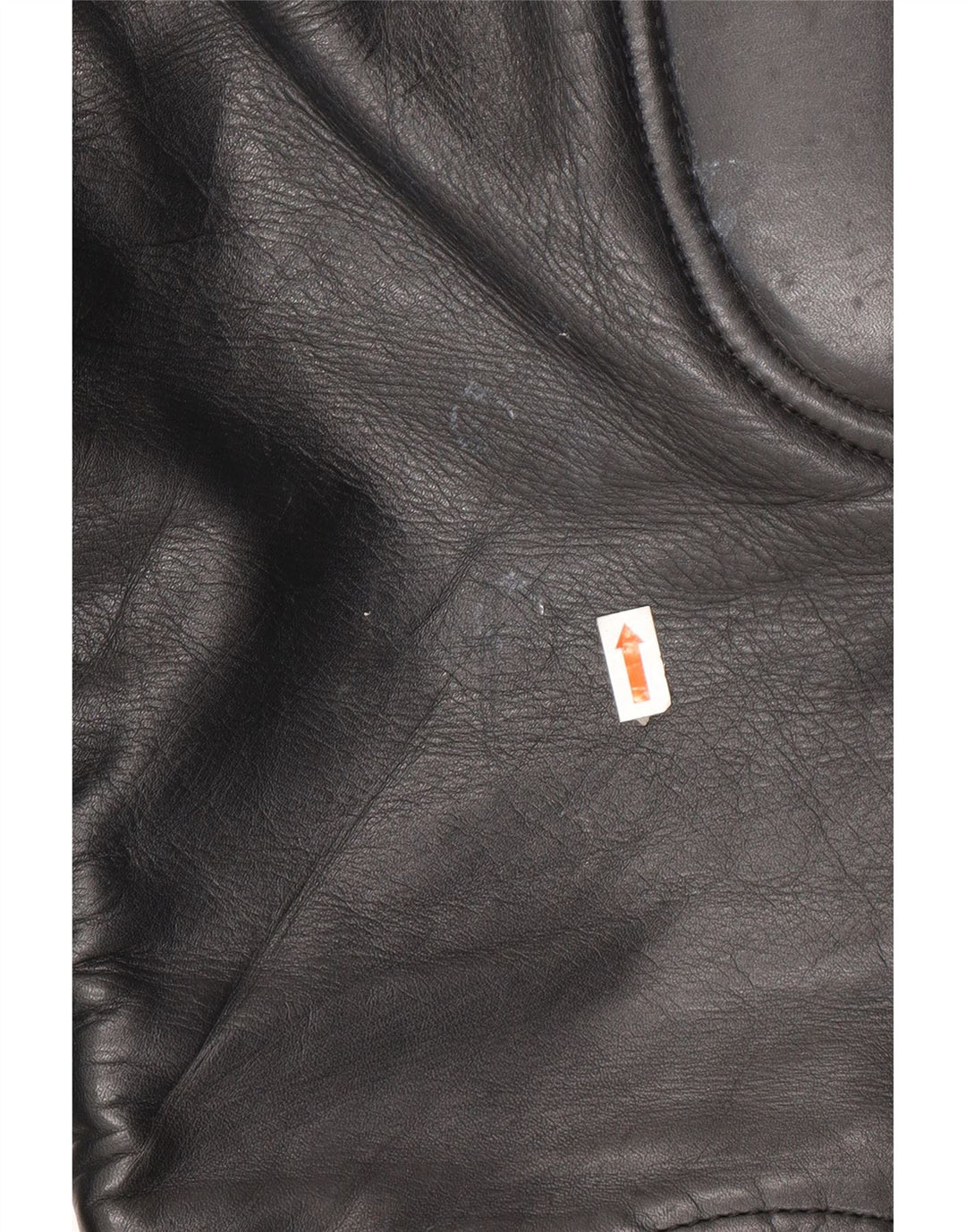 VINTAGE Herren Biker-Lederhose W32 L23 Schwarz