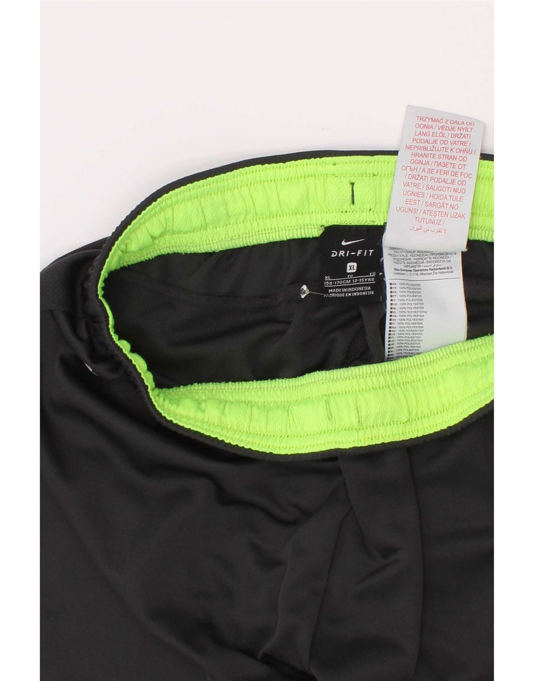 Nike Dri Fit Sportshorts für Jungen, 13–14 Jahre, XL, graues Polyester