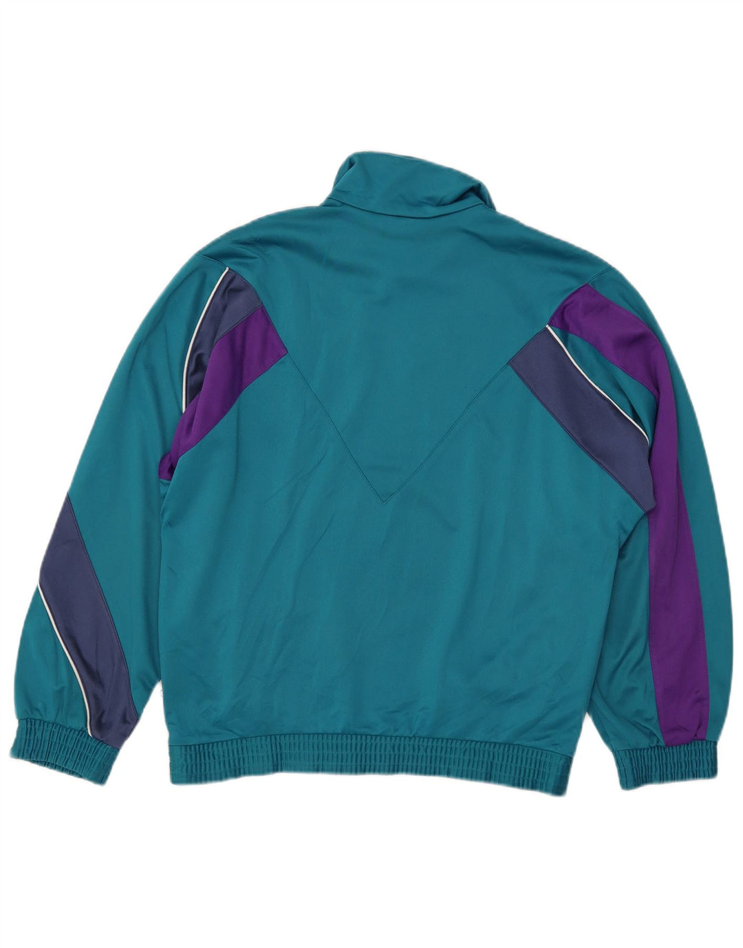 LOTTO Herren-Trainingsanzug-Oberteil, Jacke, klein, Blau, Farbblock