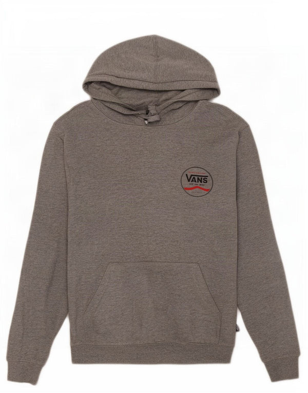 Vans Herren Graphic Hoodie Pullover Small Grau meliert