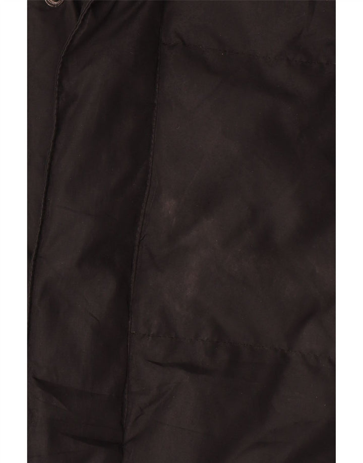 Champion Herren-Mantel mit Kapuze, gepolstert, UK 42, XL, Schwarz, Polyester