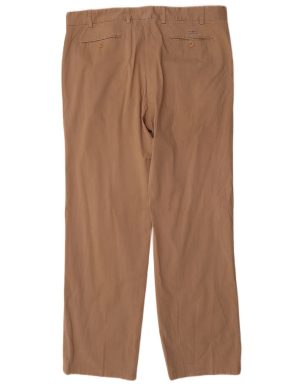 Paul & Shark Herren gerade Chinohose IT 54 2XL W36 L31 Beige Baumwolle
