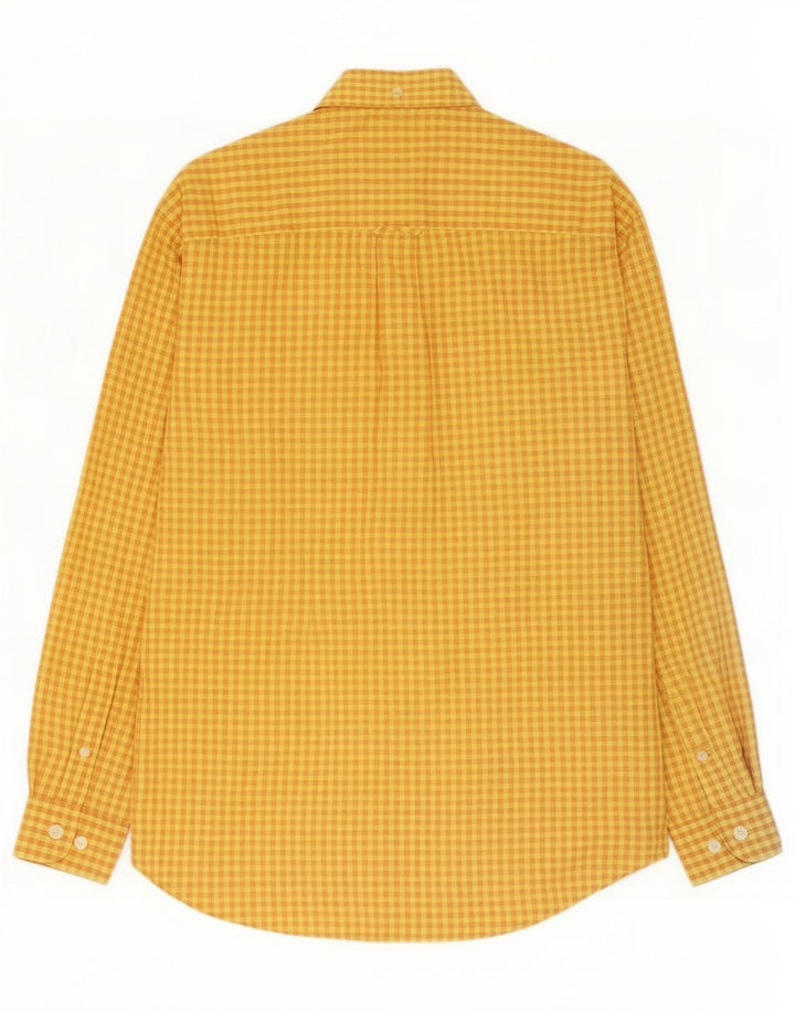 Ben Sherman Herrenhemd Mittelgelb kariert