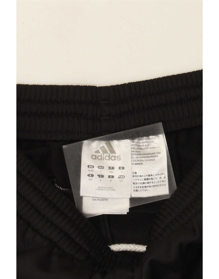 Adidas Herren Trainingshose UK 36/38 Small Schwarz Polyester