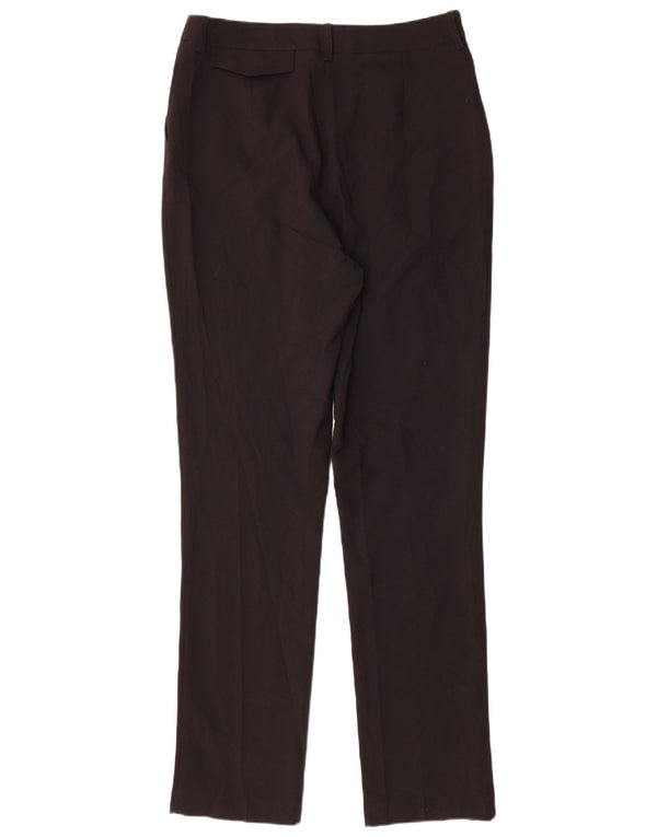 Topshop Damen Pegged Chino Hose UK 12 Medium W30 L32 Schwarz Polyester