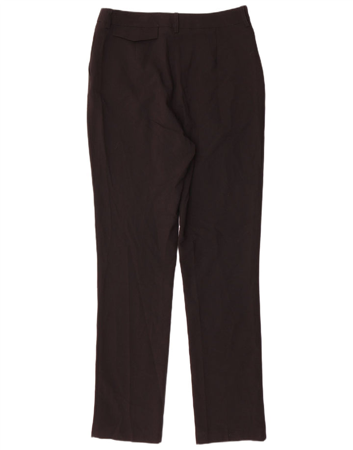 Topshop Damen Pegged Chino Hose UK 12 Medium W30 L32 Schwarz Polyester