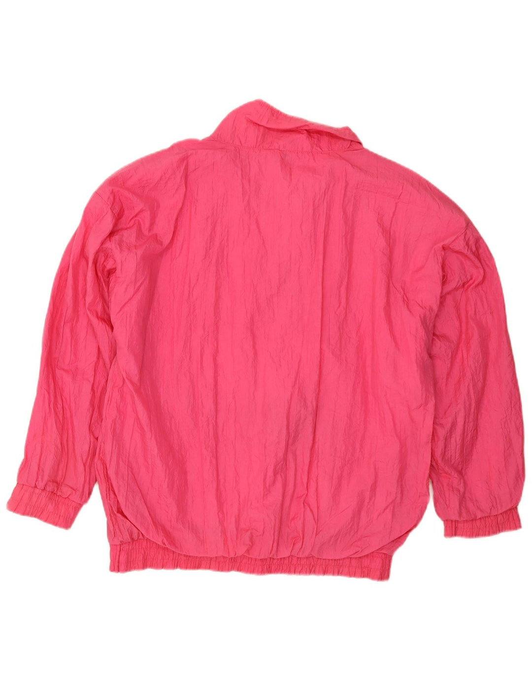 Vintage Herren Anorak Jacke UK 42/44 Großes rosa Nylon
