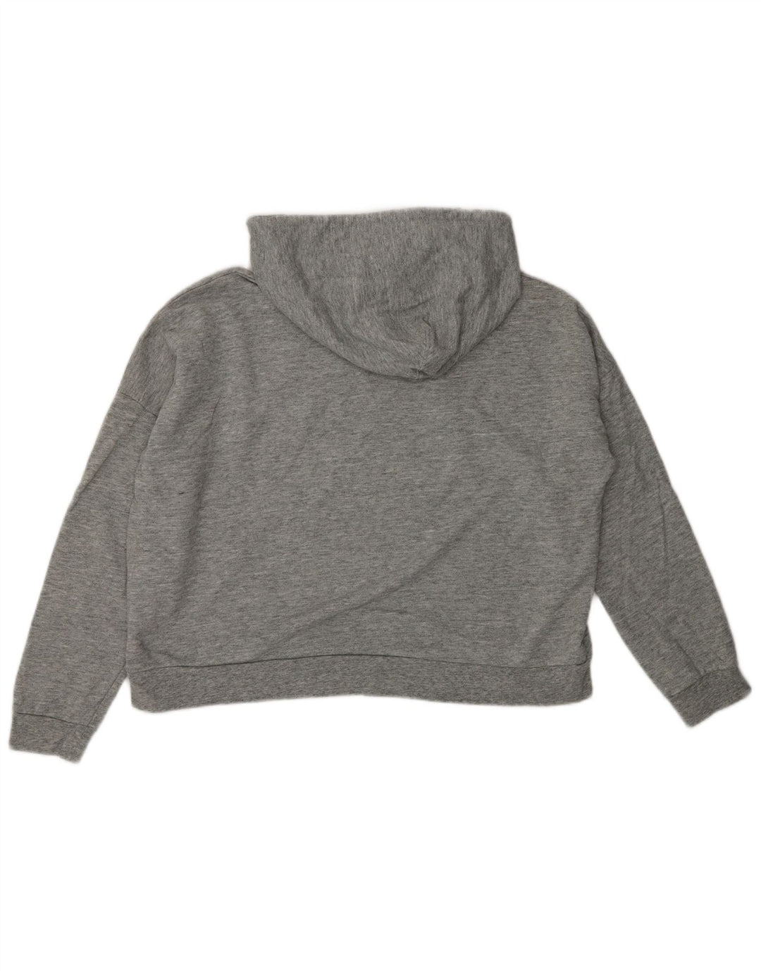 LEVI'S Damen-Kapuzenpullover in Übergröße, Crop Graphic, Gr. 10, Größe S, Grau, Baumwolle