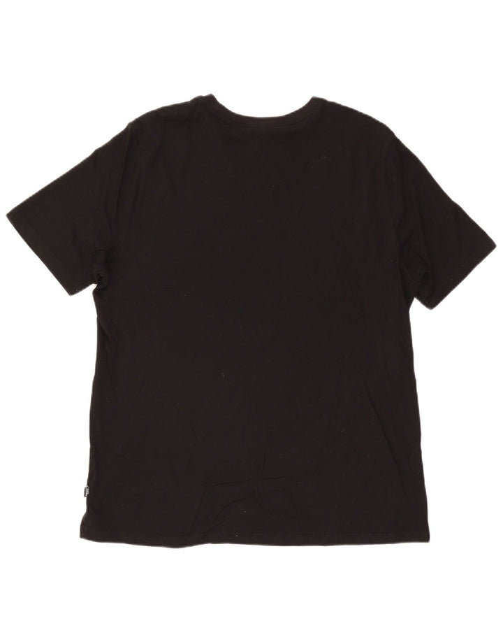 Puma Herren T-Shirt mit Grafik, Größe L, Schwarz