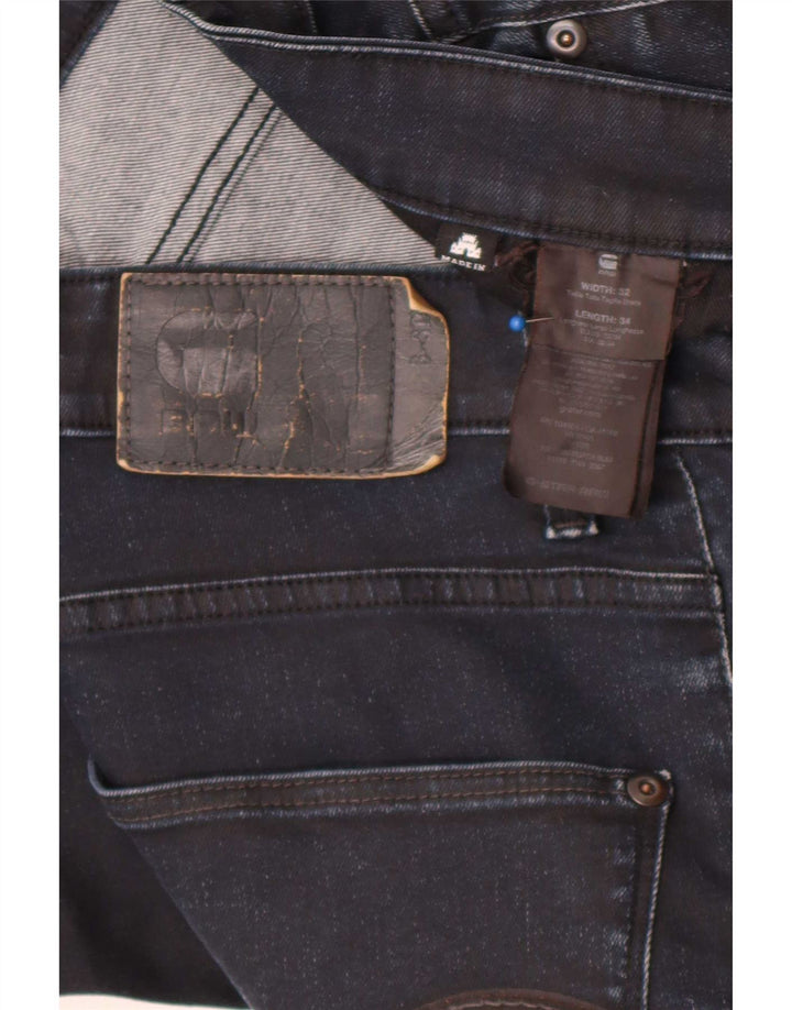 G-Star Herren Revend Slim Jeans W32 L34 Marineblau Baumwolle