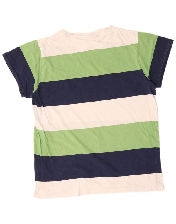 Pierre Cardin Herren T-Shirt Top XL Mehrfarbig gestreift aus Baumwolle