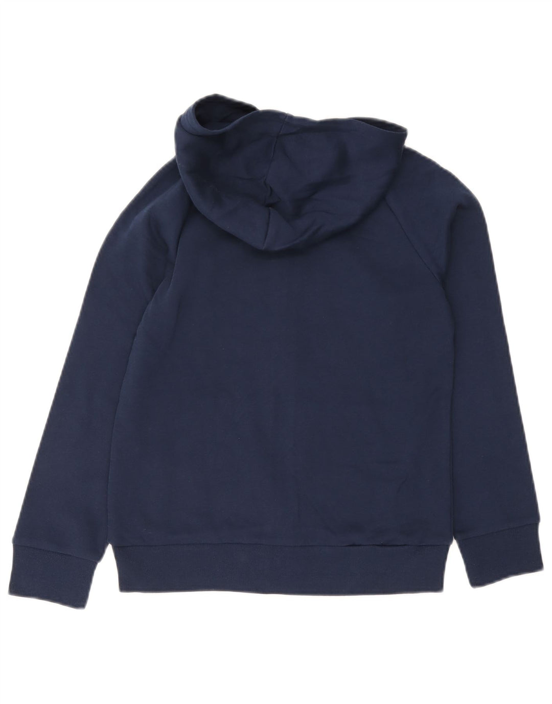 Under Armour Jungen-Kapuzenpullover mit grafischem Reißverschluss, 9–10 Jahre, mittleres Marineblau