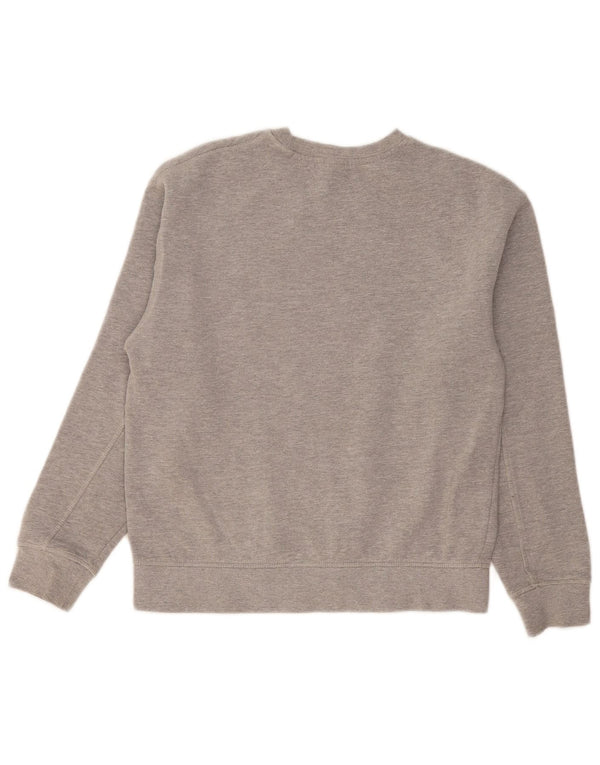 Topshop Damen-Sweatshirt in Übergröße, Größe UK 6, XS, Grau, Baumwolle