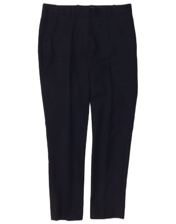 Gap Damen Slim Fit Cropped-Hose US 0 XS W28 L26 Marineblaue Baumwolle