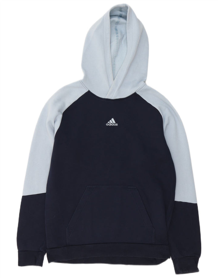 Adidas Herren Kapuzenpullover Medium Marineblau Farbblock