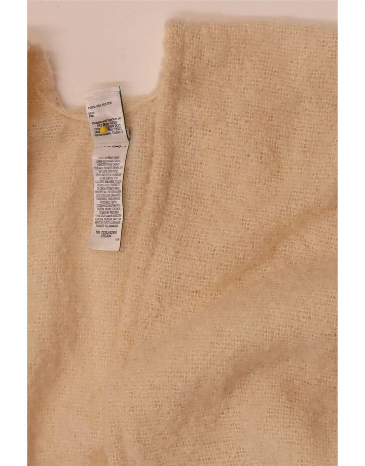 Marks & Spencer Damen Poncho-Cardigan, Einheitsgröße, Beige, Polyester