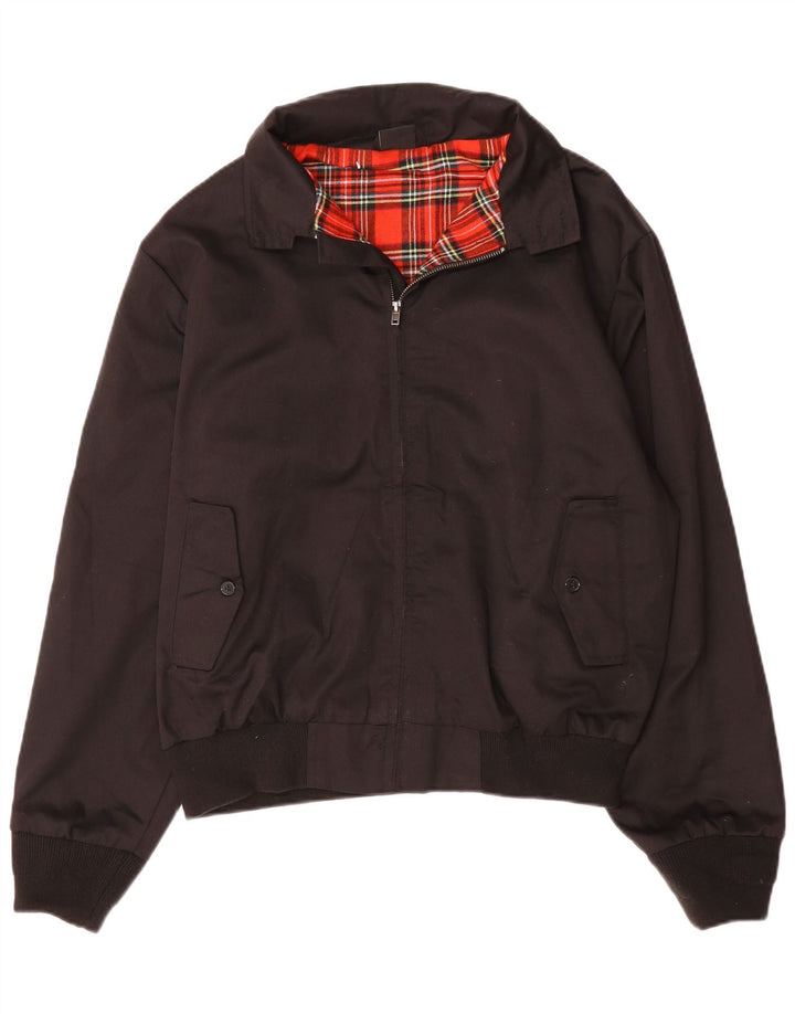 BRANDIT Herren Bomberjacke UK 40 Large Schwarz Polyester