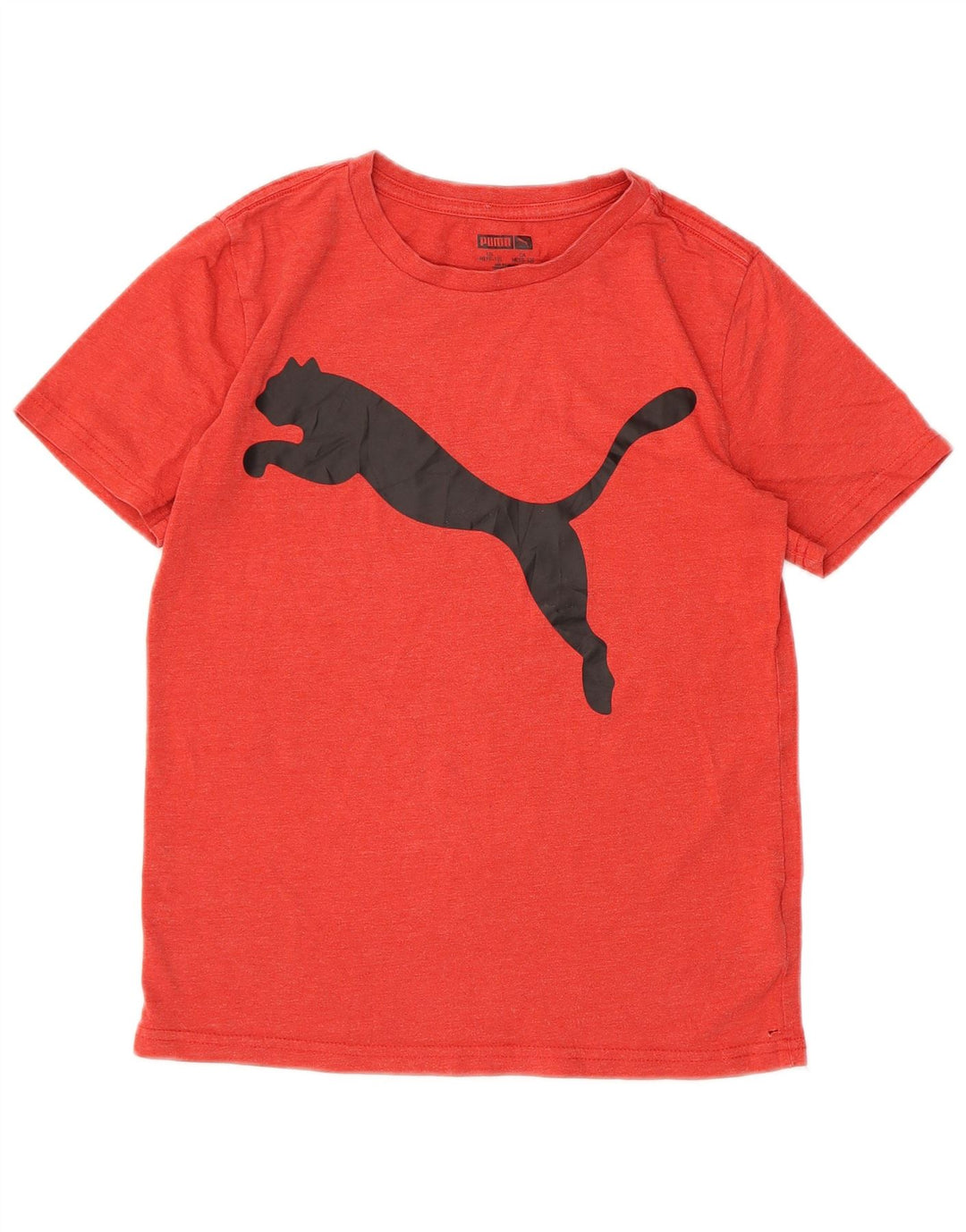 Puma Grafik-T-Shirt für Jungen, 10–11 Jahre, mittelrote Baumwolle