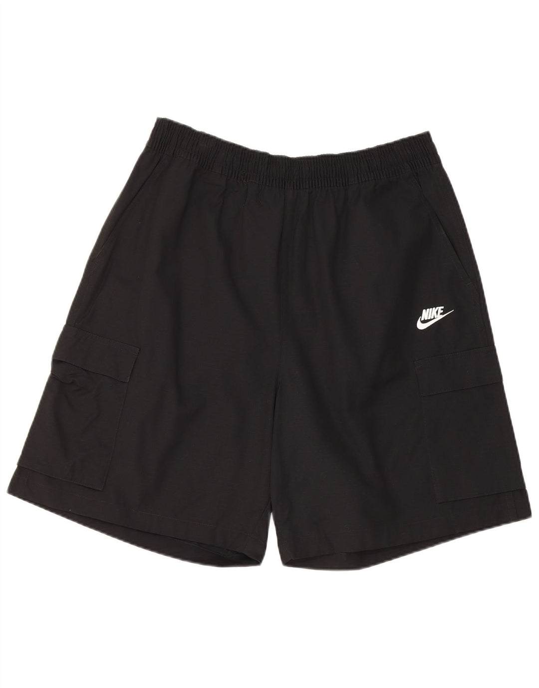 Nike Herren Cargo-Shorts, Größe L, W34, schwarze Baumwolle