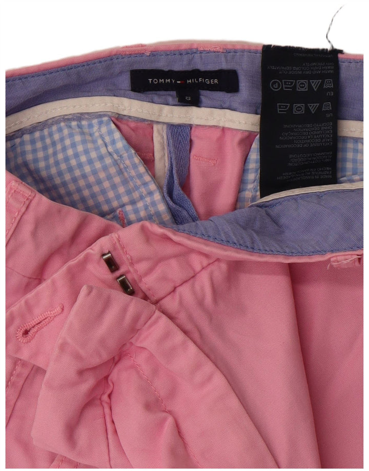 Tommy Hilfiger Damen Chino-Shorts US 8 Medium W32 Rosa Baumwolle