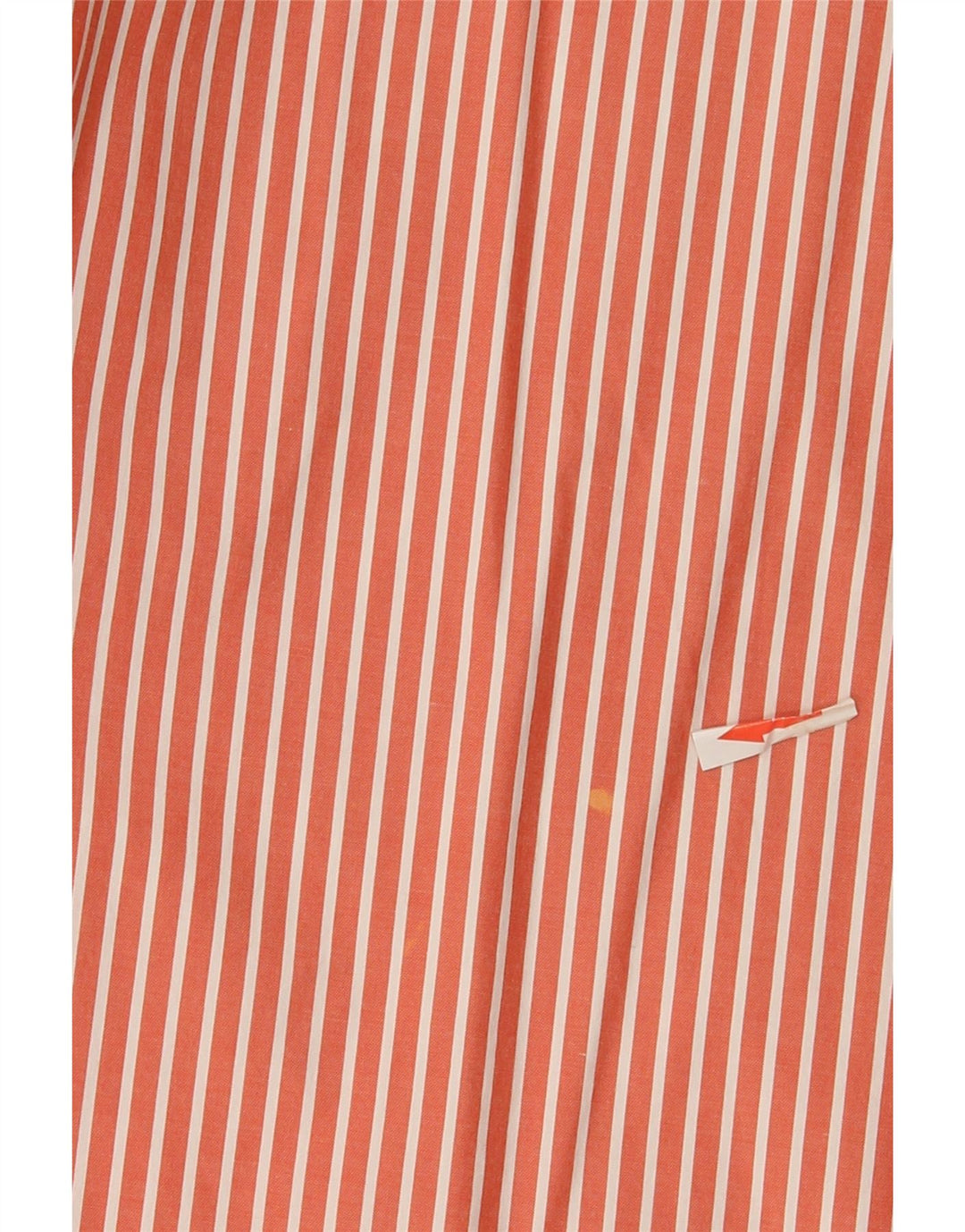 Tommy Hilfiger Herrenhemd Mittelorange Nadelstreifen-Baumwolle