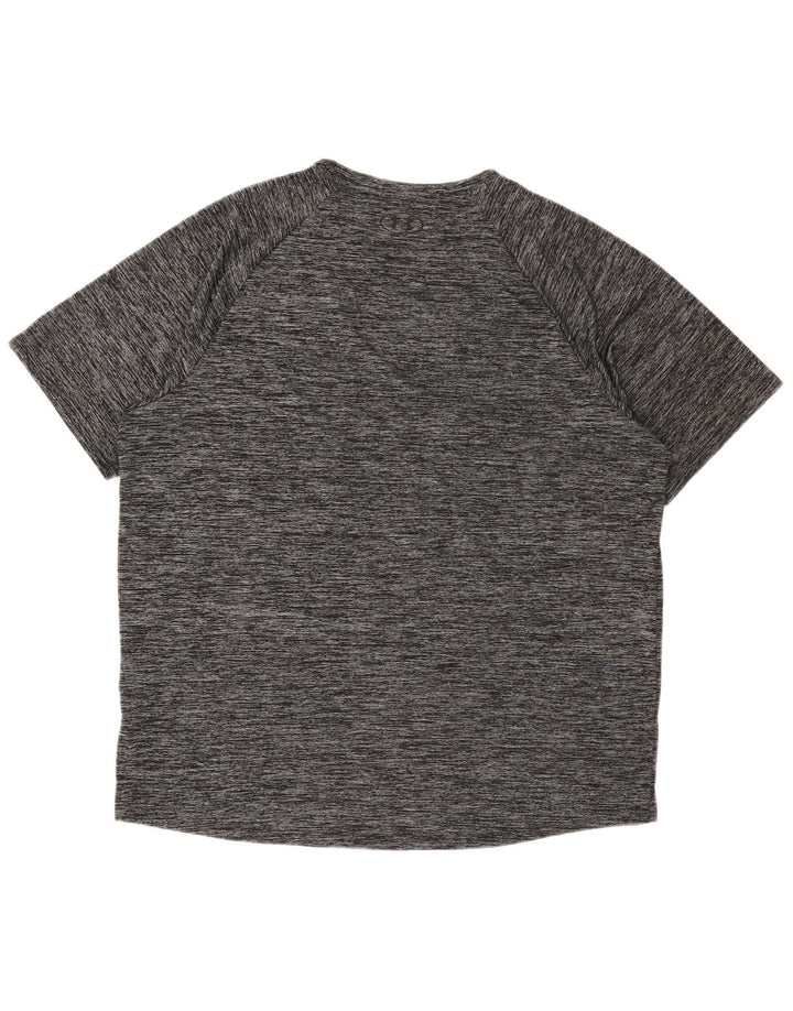 Under Armour Herren T-Shirt Top 2XL Grau geflecktes Polyester