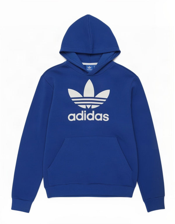 Adidas Jungen Graphic Hoodie Pullover 15–16 Jahre, blaue Baumwolle