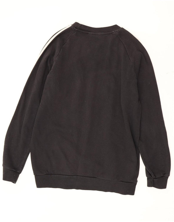 Adidas Herren Sweatshirt Pullover Medium Schwarz Baumwolle