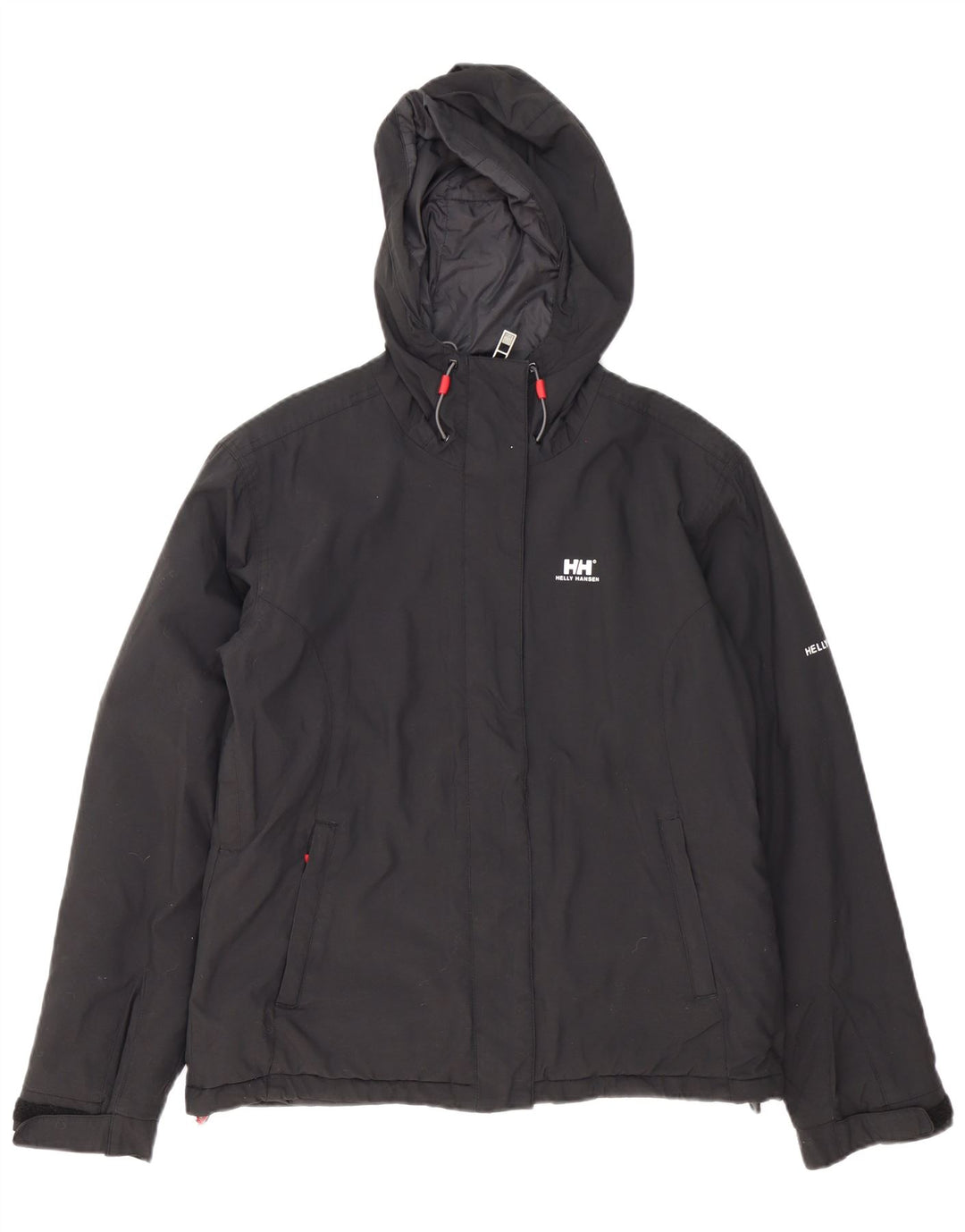 Helly Hansen Damen-Windbreakerjacke mit Kapuze, Gr. 14, mittelschwarz