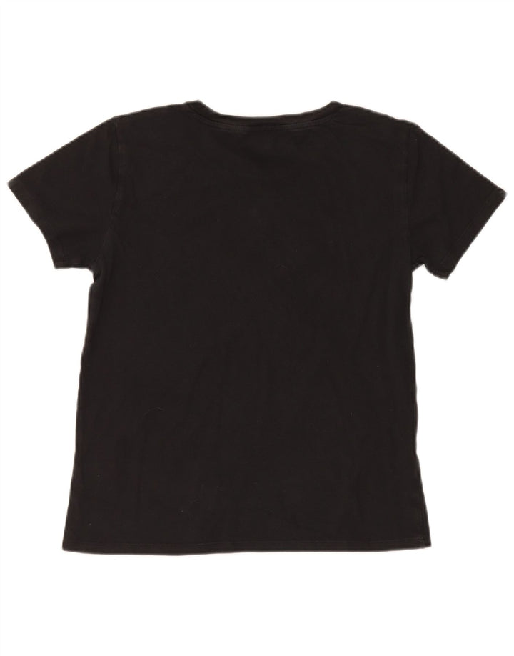 Levi's Damen-T-Shirt mit Grafik, UK 10, Größe S, Schwarz