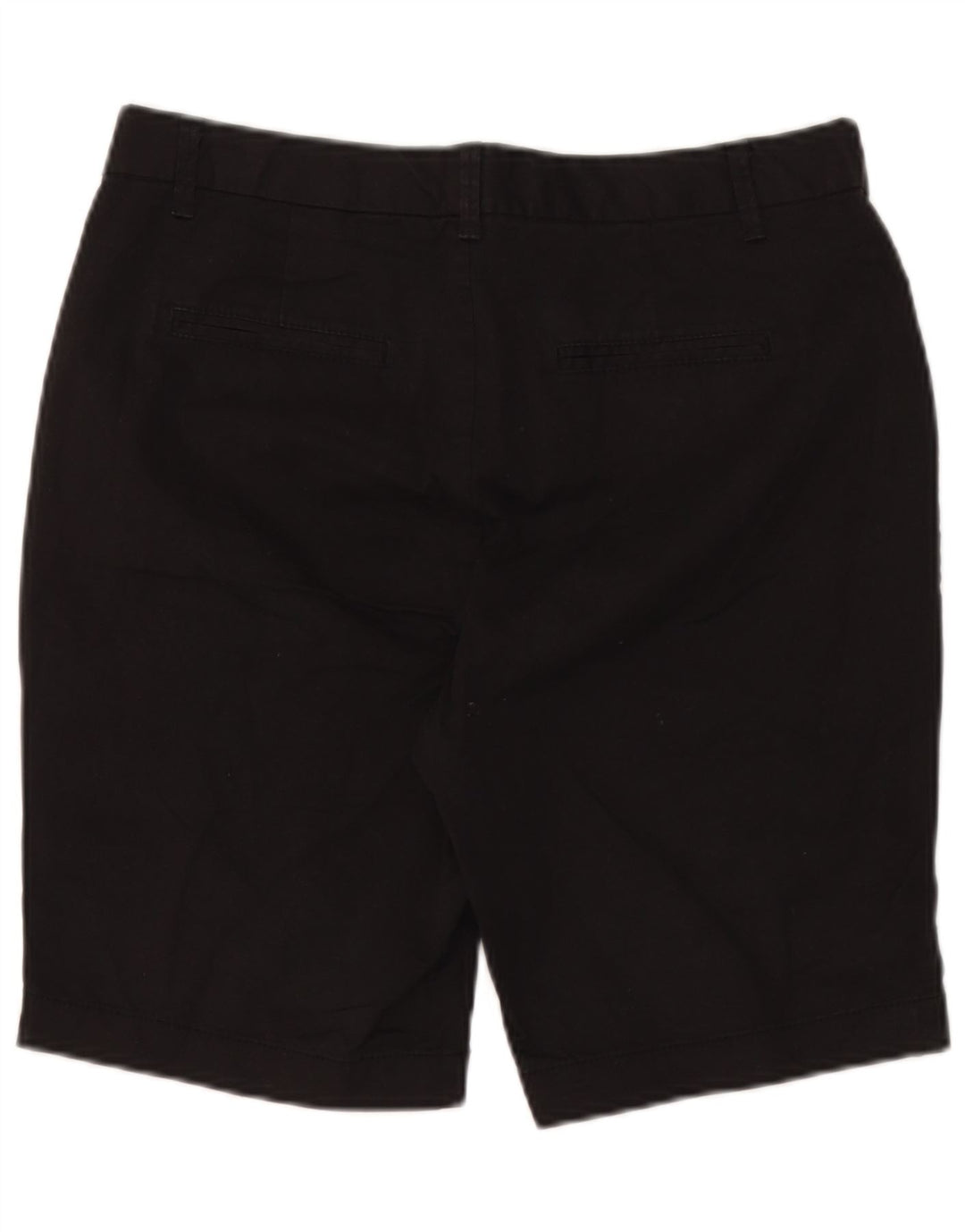 Gap Damen Chinoshorts UK 8 Small W32 Schwarze Baumwolle