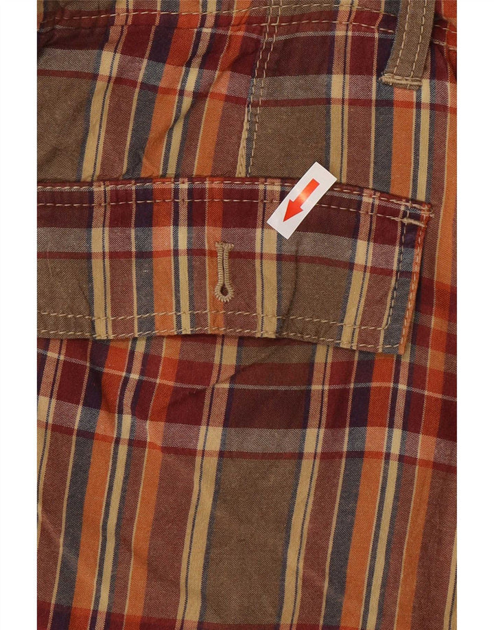 Izod Herren-Chino-Shorts, groß, W34, mehrfarbig, kariert
