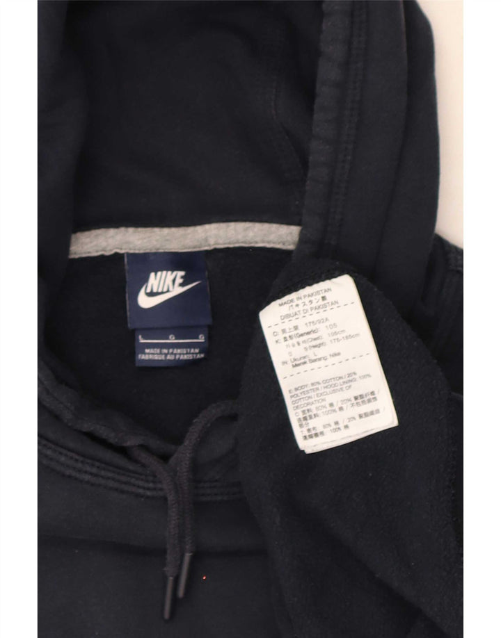 Nike Herren Kapuzenpullover, groß, marineblau, Baumwolle