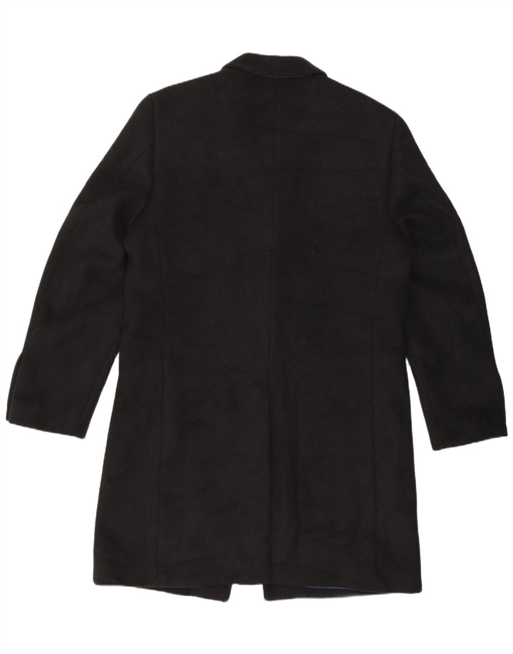 Marks & Spencer Herren-Mantel in normaler Passform, UK 40, Large, Schwarz, Klassisch