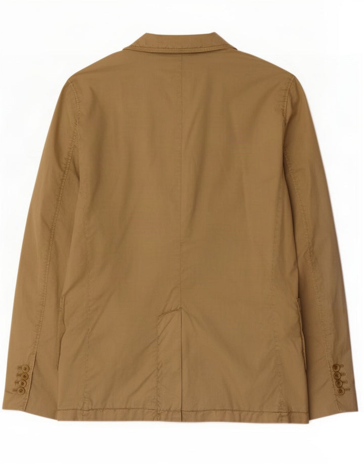 Closed Herren-Blazer mit 2 Knöpfen, IT 48, mittelbeige Baumwolle