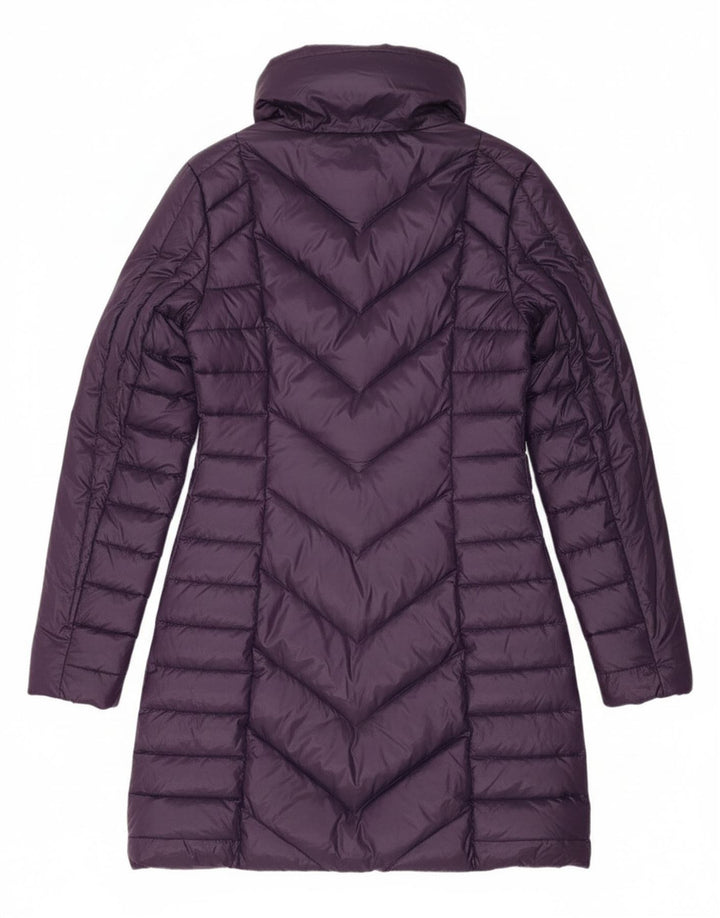 DIADORA Womens Padded Coat UK 10 Small Purple Polyamide