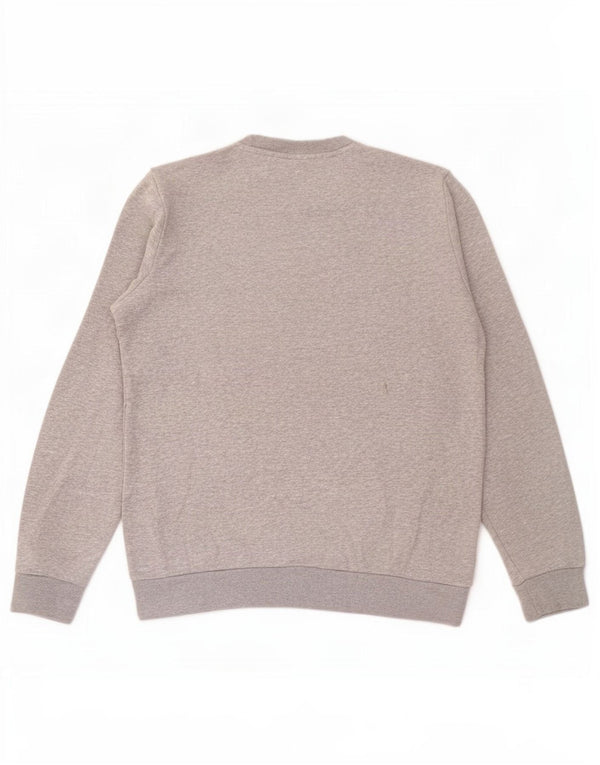Adidas Grafik-Sweatshirtpullover für Mädchen, 15–16 Jahre, graue Baumwolle