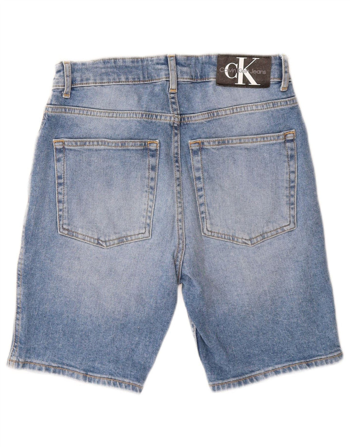 Calvin Klein Jeansshorts für Jungen, 13–14 Jahre, W26, Blau