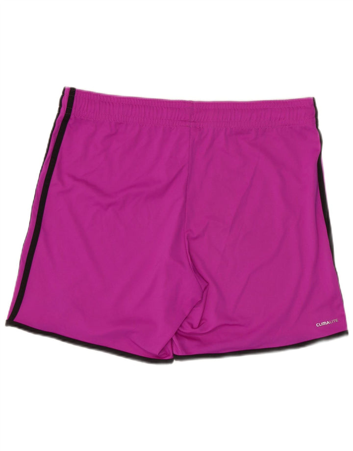 Adidas Herren Climalite Sport Shorts Small Lila Polyester