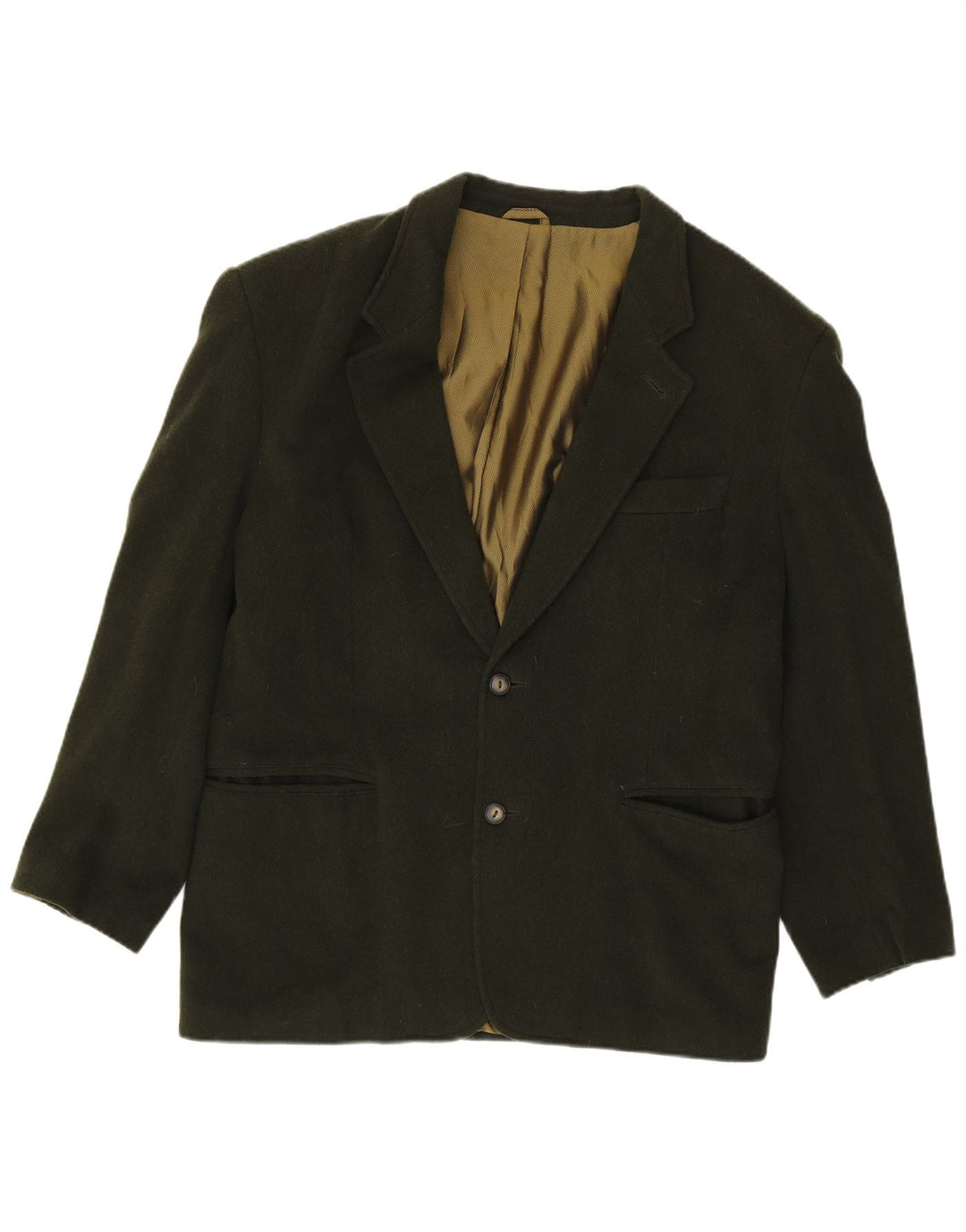 MARLBORO CLASSICS Herren-Blazer mit 2 Knöpfen, EU 50, große grüne Wolle