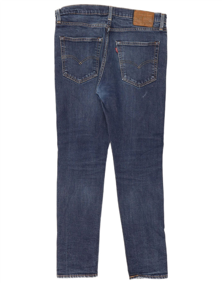 Levi's Herren Slim Tapered Jeans W34 L29 Blaue Baumwolle