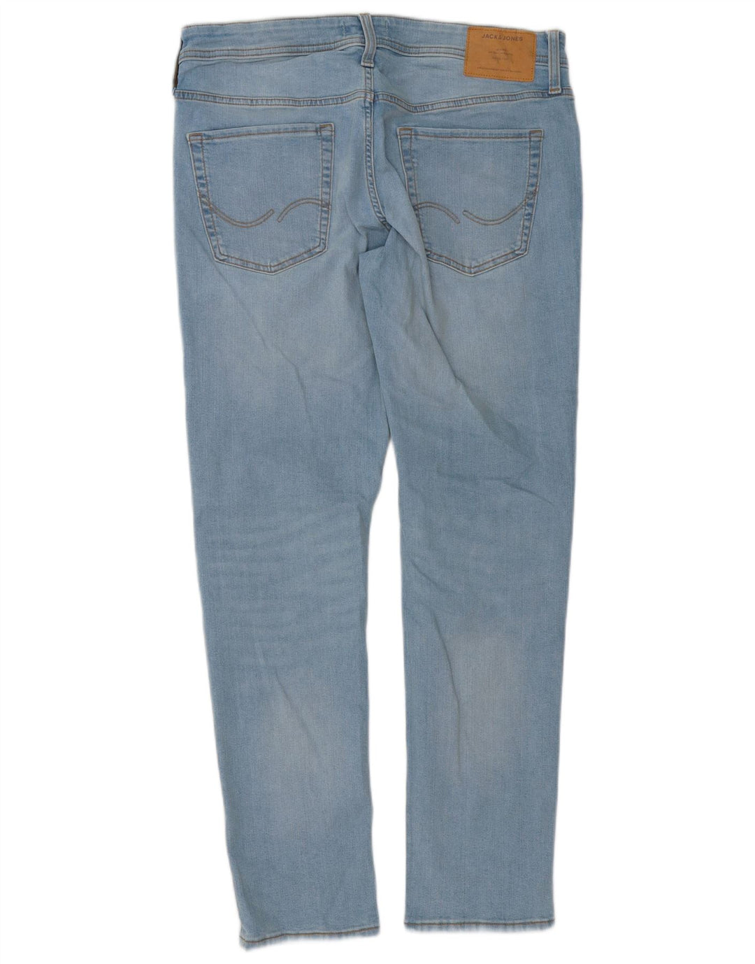 Jack & Jones Herren Slim Jeans W34 L32 Blaue Baumwolle