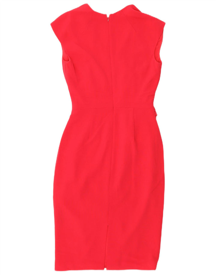 Coast Damen Figurbetontes Kleid UK 8 Small Pink Triacetate