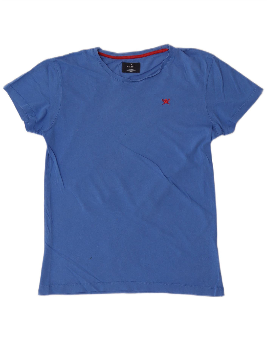 Hackett Herren-T-Shirt mit klassischer Passform, klein, Blau